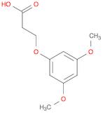 3-(3,5-dimethoxyphenoxy)propanoic acid