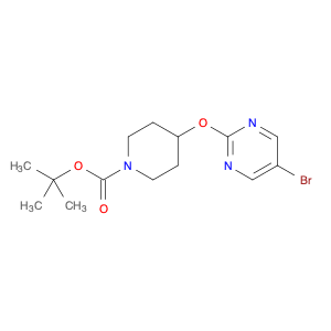 4-(5-Bromopyrimidin-2-yloxy)piperidine-1-carboxylic acid tert-butyl