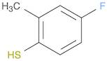 4-fluoro-2-methylbenzenethiol