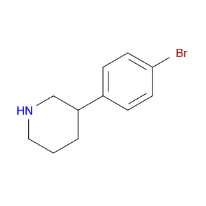 Piperidine, 3-(4-bromophenyl)-