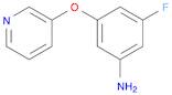 3-Fluoro-5-(3-pyridinyloxy)benzenamine