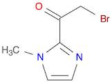 Ethanone, 2-bromo-1-(1-methyl-1H-imidazol-2-yl)- (9CI)