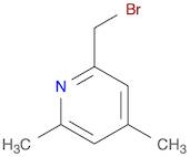 Pyridine, 2-(bromomethyl)-4,6-dimethyl- (9CI)