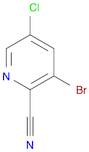 3-bromo-5-chloropyridine-2-carbonitrile