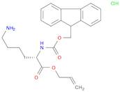 (S)-Allyl 2-((((9H-fluoren-9-yl)Methoxy)carbonyl)aMino)-6-aMinohexanoate hydrochloride