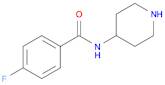 4-FLUORO-N-PIPERIDIN-4-YL-BENZAMIDE