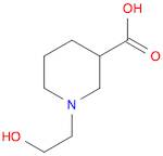 3-piperidinecarboxylic acid, 1-(2-hydroxyethyl)-