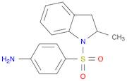 4-[(2-methyl-2,3-dihydro-1H-indol-1-yl)sulfonyl]aniline