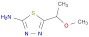 5-(1-Methoxyethyl)-1,3,4-thiadiazol-2-amine