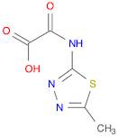 [(5-methyl-1,3,4-thiadiazol-2-yl)amino](oxo)acetic acid