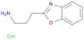 3-(1,3-benzoxazol-2-yl)propan-1-amine