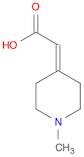 2-(1-Methylpiperidin-4-ylidene)acetic acid