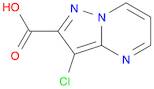 3-chloropyrazolo[1,5-a]pyrimidine-2-carboxylic acid