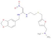 N-(1,3-benzodioxol-5-ylmethyl)-N'-[2-[[5-[(dimethylamino)methyl]furfuryl]thio]ethyl]-2-nitrovinyli…