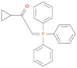 1-Cyclopropyl-2-(triphenylphosphoranylidene)-ethanone