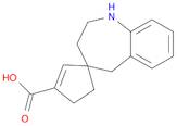 1,2,3,5-tetrahydro-Spiro[4H-1-benzazepine-4,1''-[2]cyclopentene]-3''-carboxylic acid