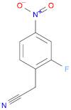 2-Fluoro-4-nitrophenylacetonitrile