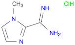 1-METHYL-1H-IMIDAZOLE-2-CARBOXAMIDINE HCL