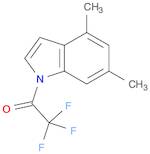 4,6-DIMETHYL-1-TRIFLUOROACETYLINDOLE