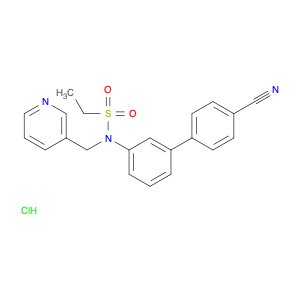 N-(4'-Cyano-[1,1'-biphenyl]-3-yl)-N-(pyridin-3-ylmethyl)ethanesulfonamide hydrochloride