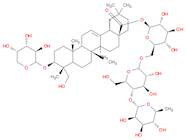 3-O-α-L-Arabinopyranosylhederagenin 28-O-α-L-rhamnopyranosyl-(1->4)-β-D-glucopyranosyl-(1->6)-β-...