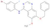 7-(benzyloxy)-N-(4-bromo-2-fluorophenyl)-6-methoxyquinazolin-4-amine