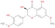 4H-1-Benzopyran-4-one, 2,3-dihydro-3,5-dihydroxy-2-(3-hydroxy-4-methox yphenyl)-7-methoxy-, (2R,...