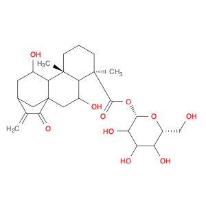 ent-6,11-Dihydroxy-15-oxo-16-kauren -19-oic acid β-D-glucopyrasyl ester