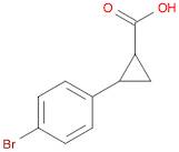 2-(4-Bromophenyl)cyclopropanecarboxylic acid