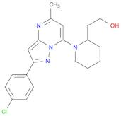 2-(1-(2-(4-chlorophenyl)-5-Methylpyrazolo[1,5-a]pyriMidin-7-yl)piperidin-2-yl)ethanol