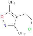 Isoxazole, 4-(2-chloroethyl)-3,5-dimethyl- (9CI)