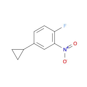 4-Cyclopropyl-1-fluoro-2-nitrobenzene