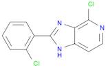 4-chloro-2-(2-chlorophenyl)-1H-imidazo[4,5-c]pyridine