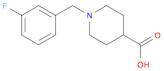 1-(3-Fluorobenzyl)piperidine-4-carboxylic acid