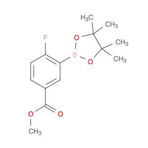 METHYL 4-FLUORO-3-(4,4,5,5-TETRAMETHYL-1,3,2-DIOXABOROLAN-2-YL)BENZOATE