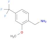 2-METHOXY-4-(TRIFLUOROMETHYL)BENZYLAMINE