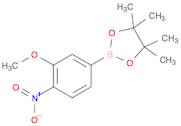 2-(3-Methoxy-4-nitrophenyl)-4,4,5,5-tetramethyl-1,3,2-dioxaborolane