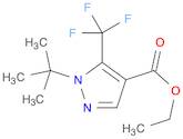 ETHYL 1-(TERT-BUTYL)-5-(TRIFLUOROMETHYL)-1H-PYRAZOLE-4-CARBOXYLATE