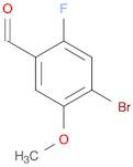 4-broMo-2-fluoro-5-Methoxy-benzaldehyde