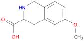 1,2,3,4-Tetrahydro-6-methoxy-3-isoquinolinecarboxylic acid