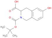 2-(tert-butoxycarbonyl)-1,2,3,4-tetrahydro-6-hydroxyisoquinoline-3-carboxylic acid