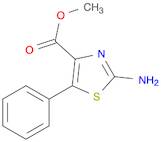 4-Thiazolecarboxylic acid, 2-amino-5-phenyl-, methyl ester