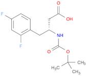 (R)-3-((tert-Butoxycarbonyl)amino)-4-(2,4-difluorophenyl)butanoic acid