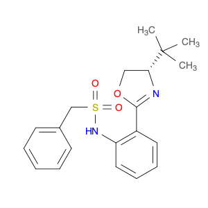 (S)-N-(2-(4-(tert-Butyl)-4,5-dihydrooxazol-2-yl)phenyl)-1-phenylmethanesulfonamide