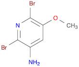 2,6-Dibromo-5-methoxy-pyridin-3-ylamine