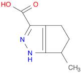 1,4,5,6-Tetrahydro-6-methyl-3-cyclopentapyrazolecarboxylic acid