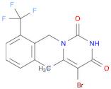 5-Bromo-1-(2-fluoro-6-trifluoromethyl-benzyl)-6-methyl-1H-pyrimidine-2,4-dione