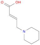 2-Butenoicacid,4-(1-piperidinyl)-,(2E)-(9CI)