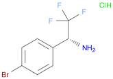 (R)-1-(4-BROMOPHENYL)-2,2,2-TRIFLUOROETHYLAMINE HCL