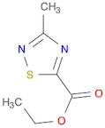 3-Methyl-[1,2,4]thiadiazole-5-carboxylic acid ethyl ester